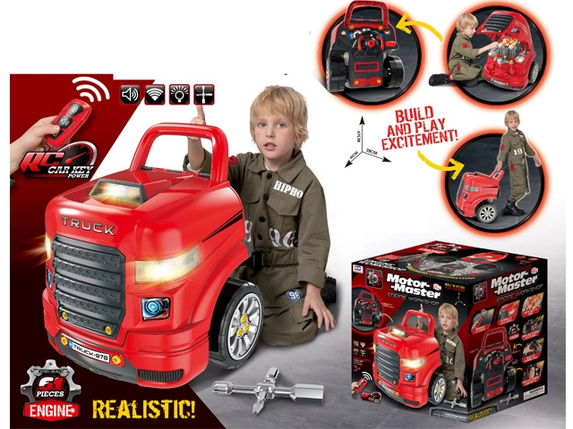 Dětský autoservis malého mechanika Red