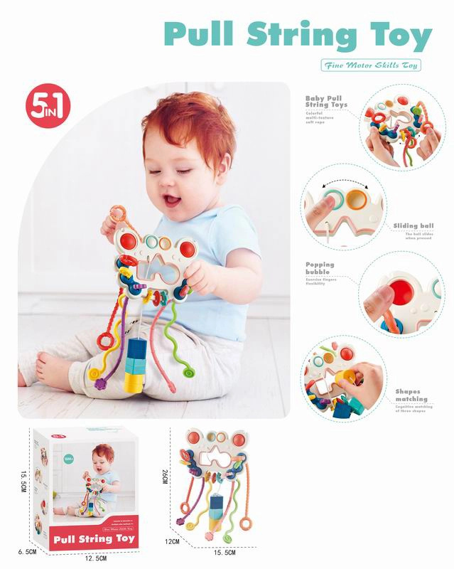 Sensorická montessori kousátko motýl