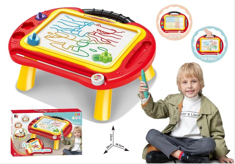 Magnetická kreslicí tabule – znikopis stolní pro děti