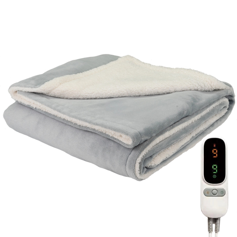 Elektrická vyhřívaná deka CozyHeat 160 W, šedá