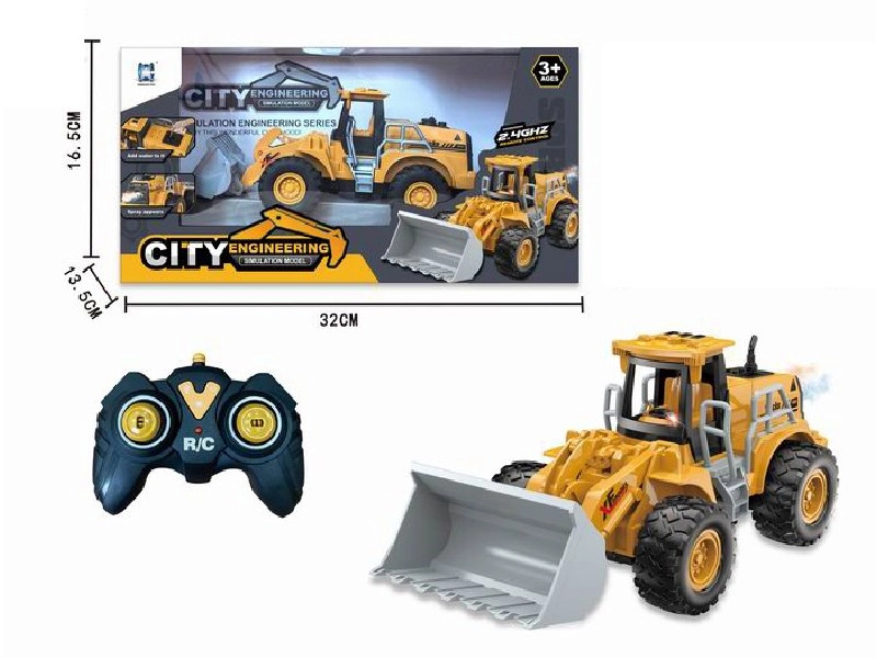 Dálkově ovládaný nakladač City Engineering