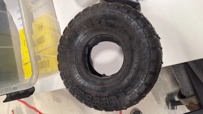 Sunwaal vozík GC1 GC2 – pneumatika s duší