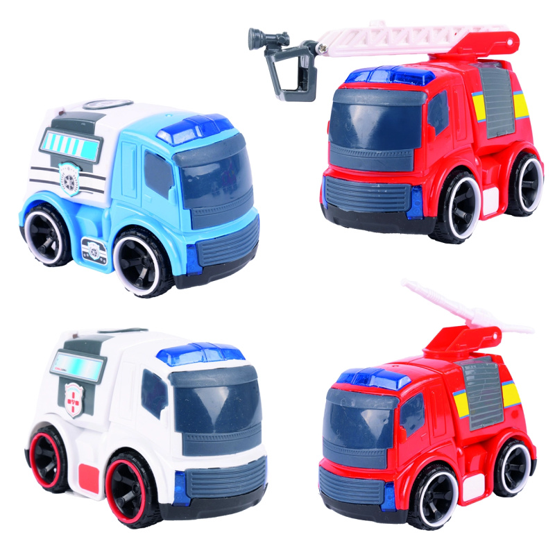 Policejní, záchranné a hasičské vozidlo se světly a zvuky