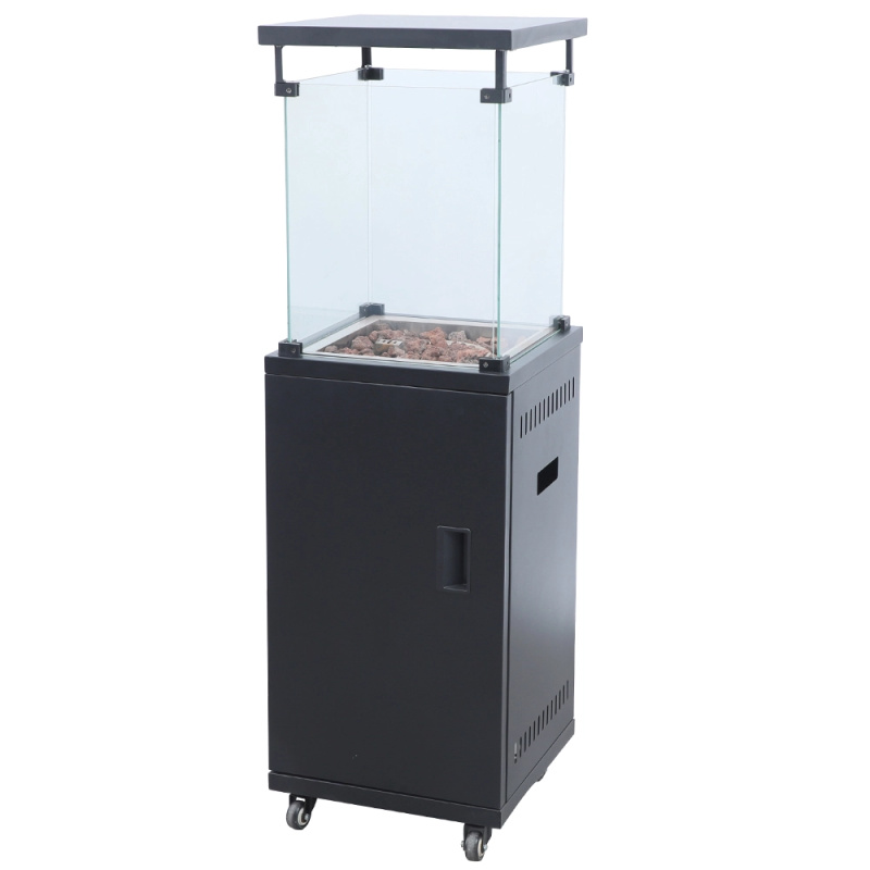 Plynový terasový ohřívač MalTec WorldFlame s pokrovem