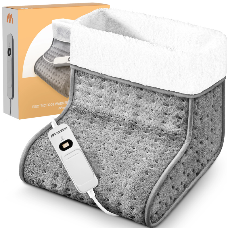 elektrický ohřívač nohou cozyheat 100 w šedý