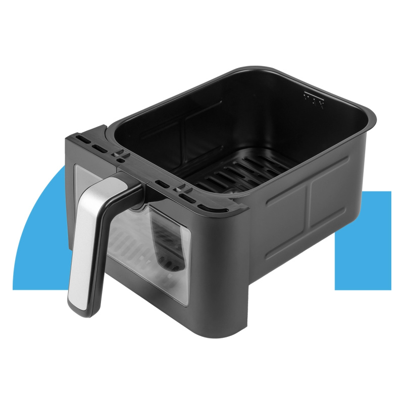 Horkovzdušná fritéza 10 l, 2800 W, dvoukomorová