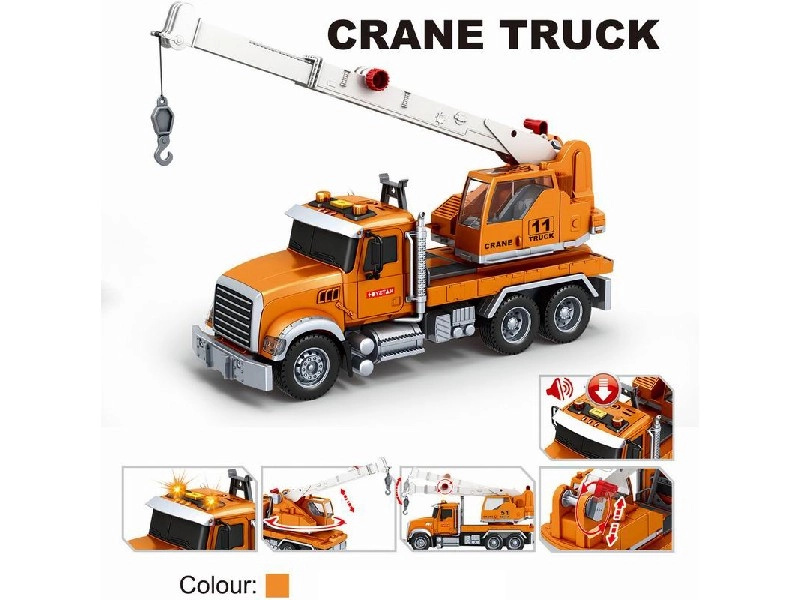 Auto s jeřábem na setrvačník 1:14