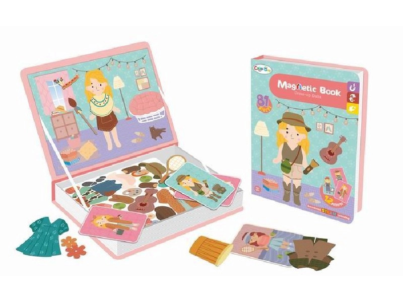Magnetická puzzle knížka – postavičky
