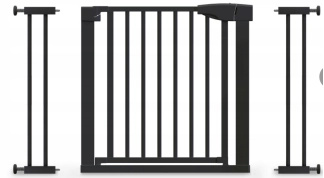 BabyProtect bezpečnostní branka do dveří 75–110 cm černá - 1 kus
