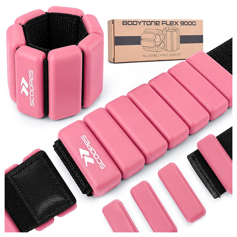 Nastavitelné zátěže BodyTone Flex 450 g růžové