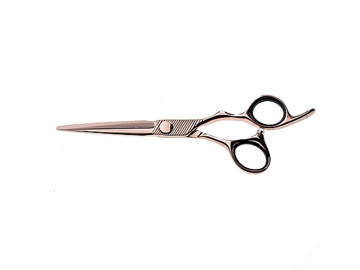 Kadeřnické nůžky MR. MUSTACHE Craft Rose gold - 6,5"
