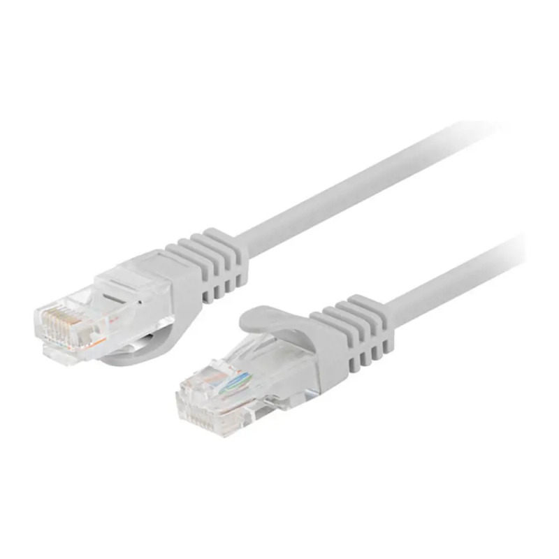 PATCHCORD CAT.5E UTP 0,25M ŠEDÝ FLUKE PASS LANBERG
