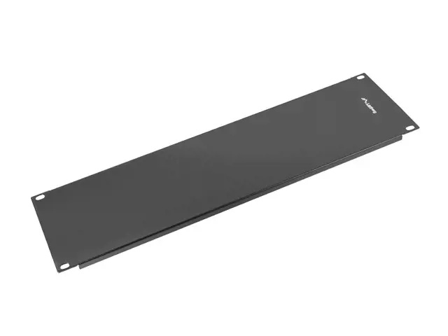 19" ZASLEPOVACÍ PANEL 3U ČERNÝ LANBERG