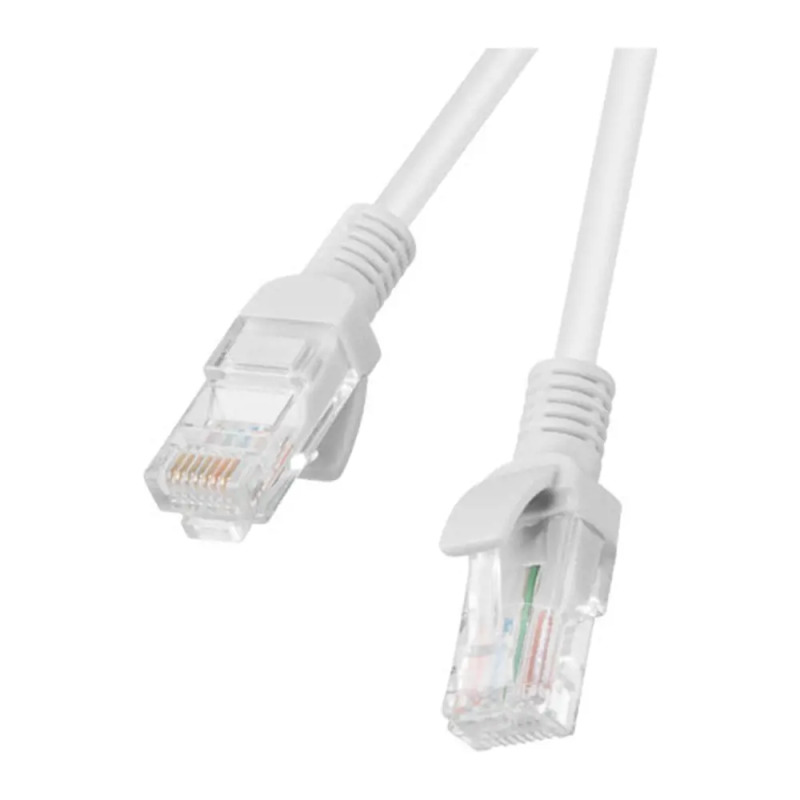 PATCHCORD CAT.5E UTP 2M ŠEDÝ FLUKE PASS LANBERG 10