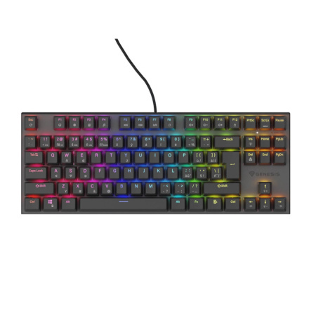 Genesis THOR 303 TKL RGB herní klávesnice černá CZ/SK Silent switch NKG-1880
