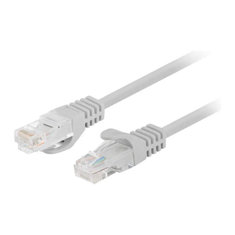 PATCHCORD CAT.5E UTP 7,5M ŠEDÝ FLUKE PASS LANBERG