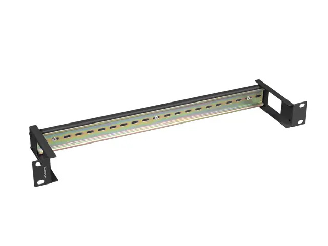 MONTÁŽNÍ LIŠTA DIN TS-35 19" 1U ČERNÁ LANBERG