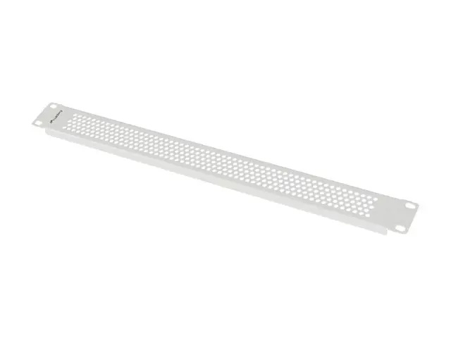 19" ZASLEPOVACÍ PANEL 1U MESH GREY LANBERG