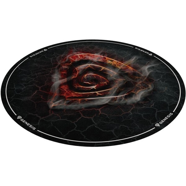 Genesis TELLUR 400 ROUND LAVA 100CM NDG-2064 Černá/červená