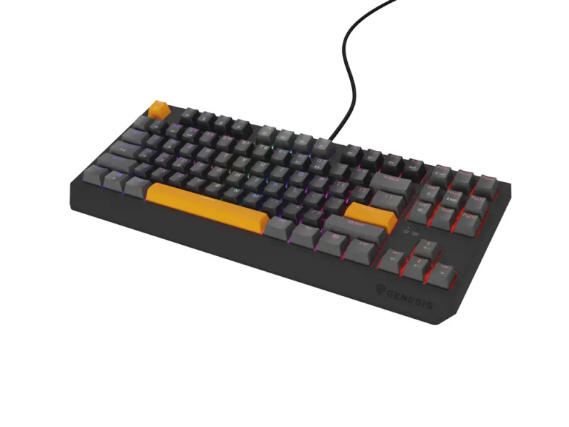 Genesis THOR 230 TKL Anchor Gray Positive RGB mechanická klávesnice NKG-2081