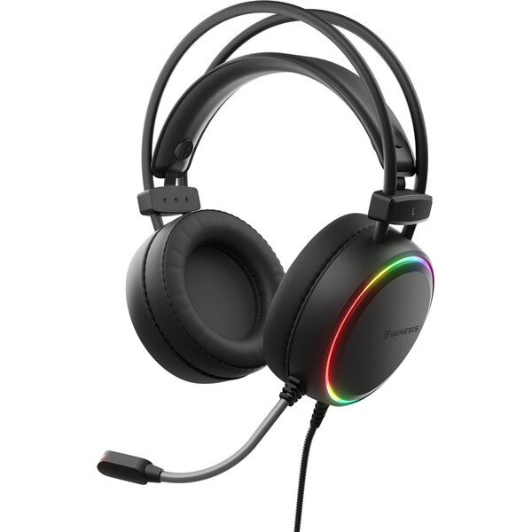 Genesis NEON 613 RGB headset s mikrofonem černý NSG-2092 Černá