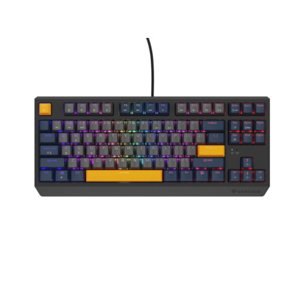 Genesis THOR 230 TKL Naval Blue Negative RGB mechanická klávesnice NKG-2164