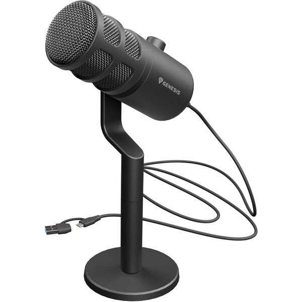 Genesis RADIUM 350D DYNAMIC USB mikrofon NGM-2168 Černá