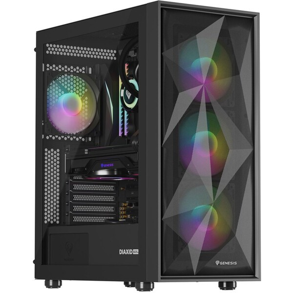 Genesis Diaxid 605 ARGB černá NPC-2172 Černá