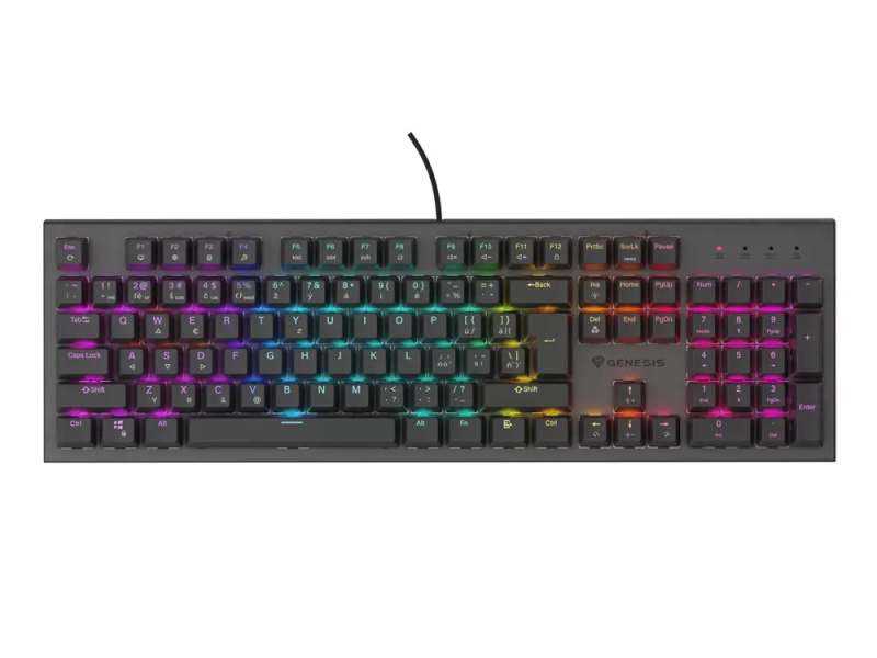 Genesis THOR 303 RGB mechanická klávesnice CZ/SK NKG-2180