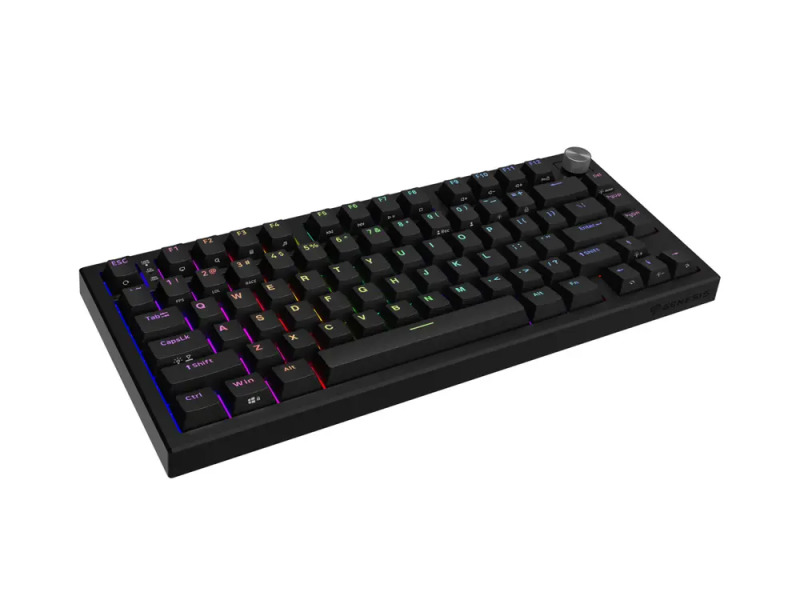 Herní mechanická klávesnice Genesis THOR 404/GenX Stratos Silent/Drátové USB-A/US/Černá