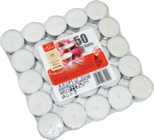 Admit čajová svíčka 50 ks