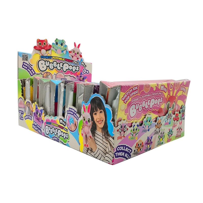 Pachnącí maskotky Bubble Pops - Displej 6 kusů, Série 2