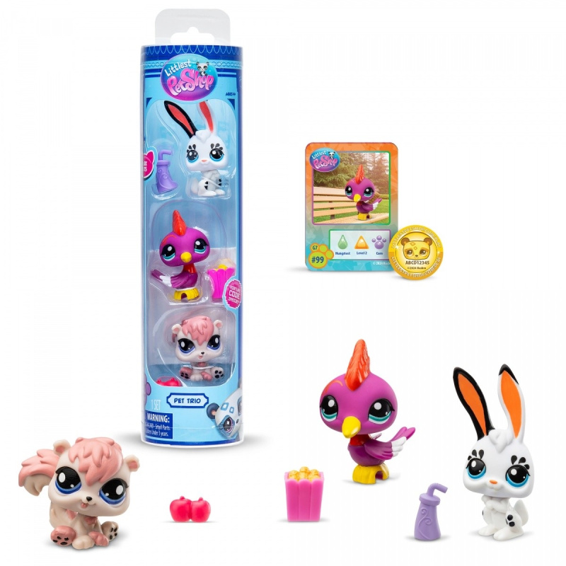 Figurky Littlest Pet Shop Tuba 3-pak