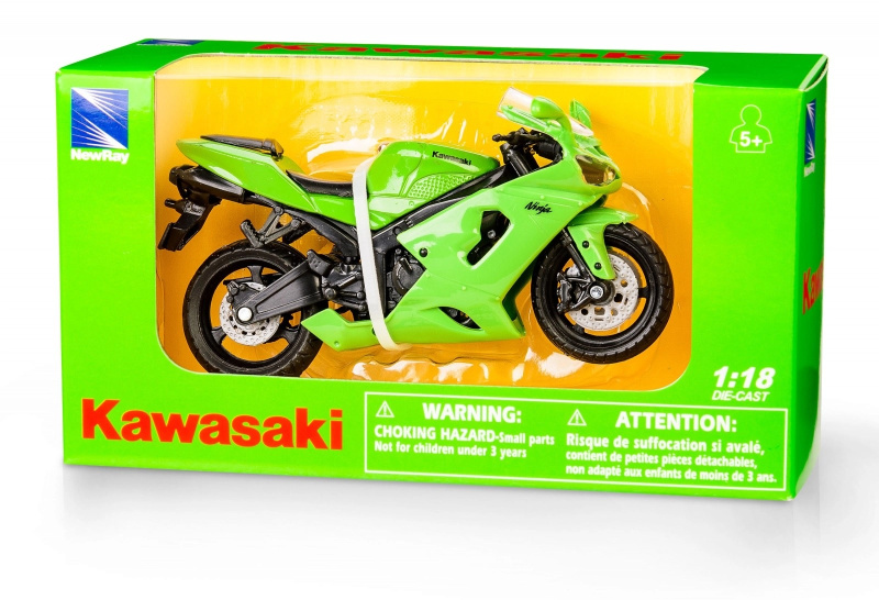 Motocykl KAWASAKI Ninja ZX-6RR 1:18