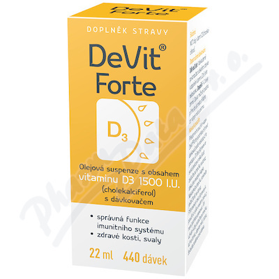DeVit Forte 1500 I.U. 22 ml 440 dávek