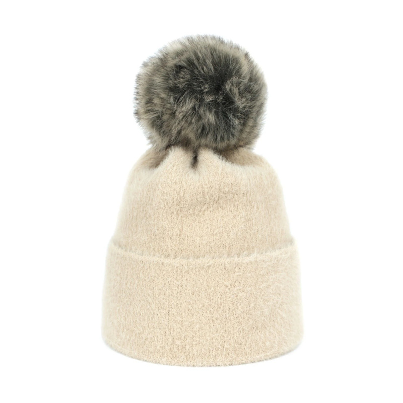 Čepice Soft Fluff Cap Light Beige - Art of Polo Univerzální