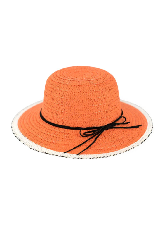 Klobouk Oliwia 21243  - Art Of Polo one size oranžová