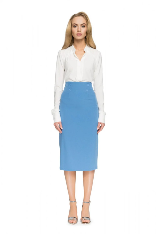 Sukně S065 - Stylove XL navy blue