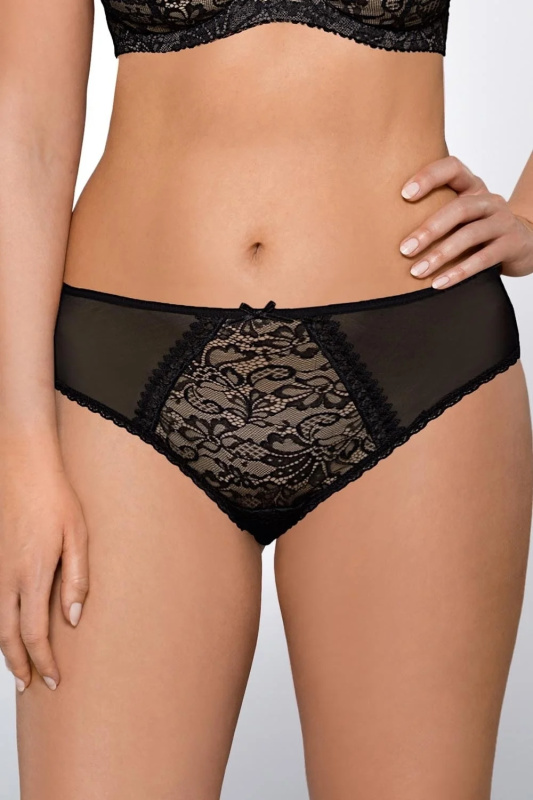 Kalhotky Ava 1396 Crystal Barva: Černá, Velikost: 3XL