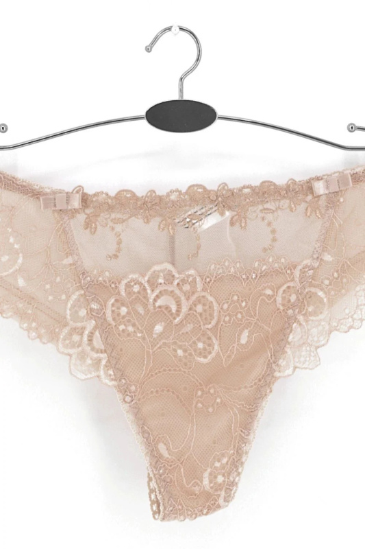 Dámská tanga 1030 Novato beige - AVA béžová S
