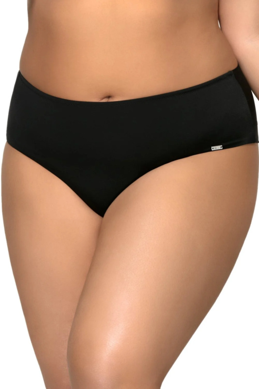 Spodní díl plavek 13/4 black - AVA černá 3XL