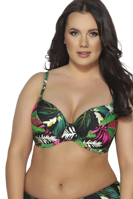 Horní díl plavek 202 Tropical island - AVA vícebarevná 80/G