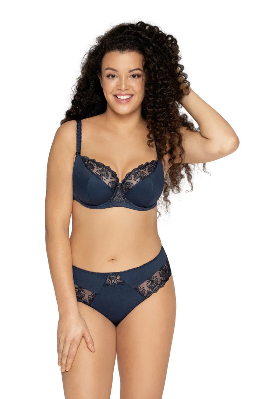 Dámské kalhotky brazilky AV 1921/B NAVY BLUE tmavě modrá XXL