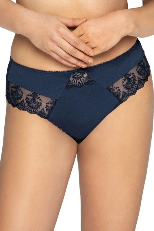 Dámské kalhotky brazilky AV 1922/B NAVY BLUE tmavě modrá XXL