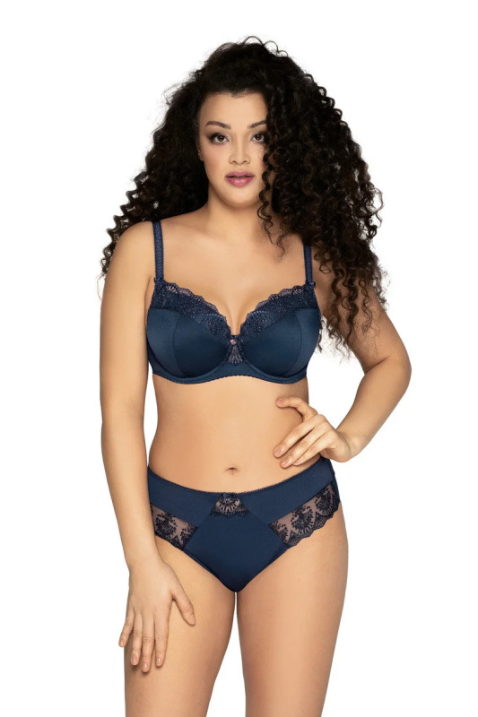 Dámské kalhotky brazilky AV 1924/B NAVY BLUE tmavě modrá XXL