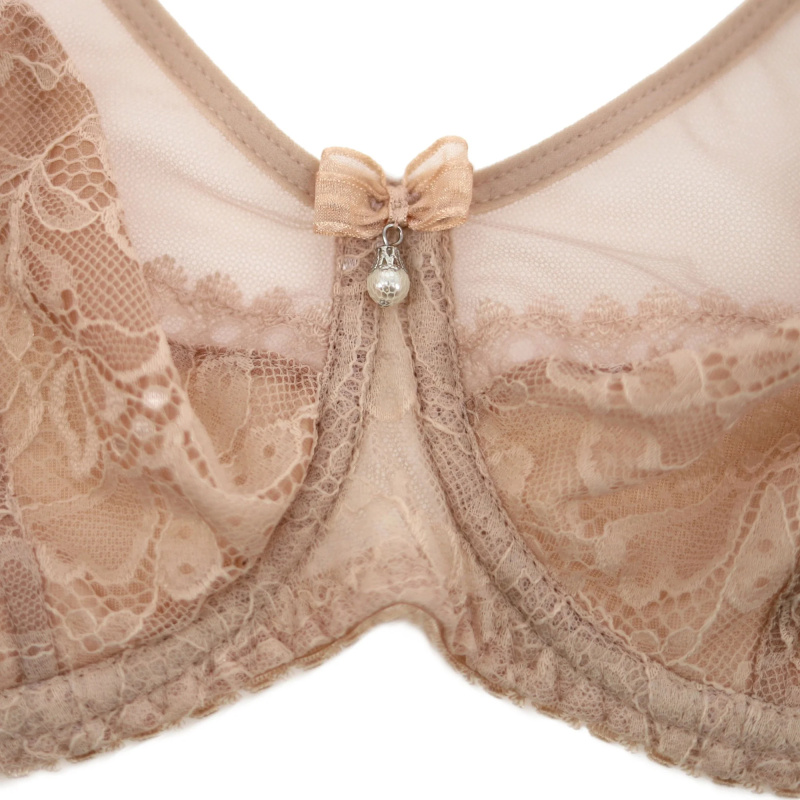 Dámská podprsenka 1396 Crystal beige - AVA Béžová 65/D