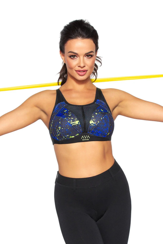 SPORTOVNÍ PODPRSENKA NAOMI BLUE MAXI modrá 115D