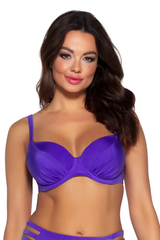 Horní díl plavek 169/1 Surreal - AVA fialová 75/G