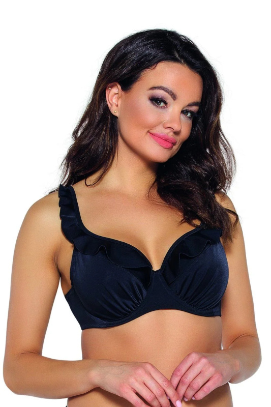 Horní díl plavek  213 black - AVA černá 65/I