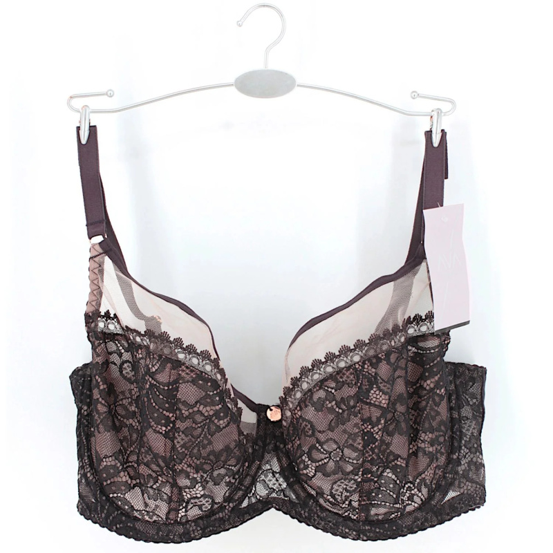 Dámská podprsenka 1396 Crystal brown - AVA hnědá 65/H